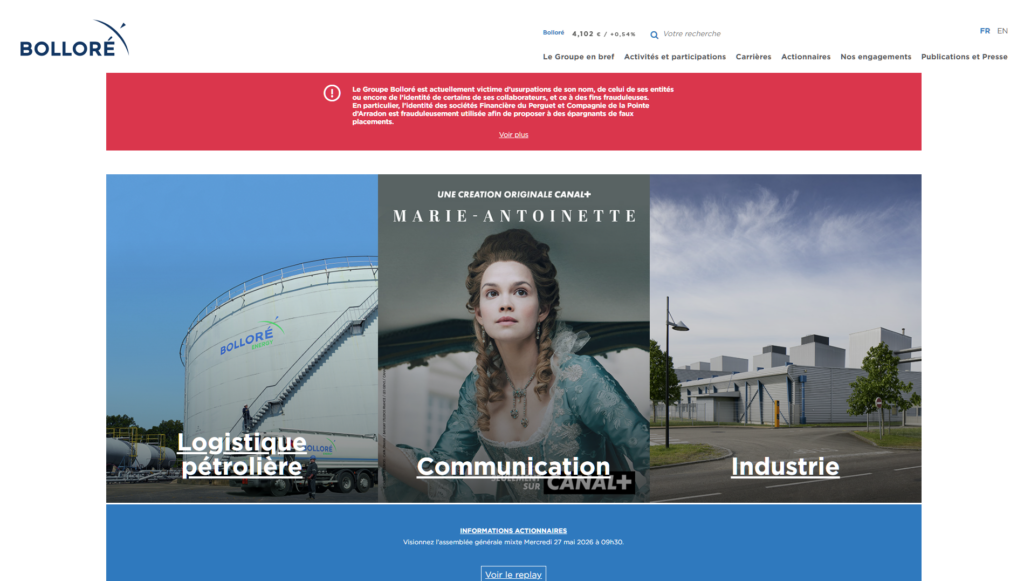 Bannière pour la page d'accueil BSE
